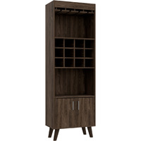 Oslo Bar Cabinet  -Living Room -Dark Walnut
