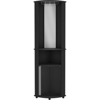 Chicago Corner Bar Cabinet -Living Room-Black