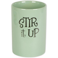 JADEITE STIR IT UP CERAMIC UTENSIL HOLDER