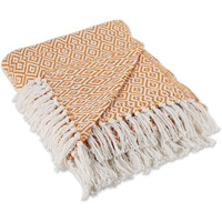 PUMPKIN SPICE DOUBLE DIAMOND THROW