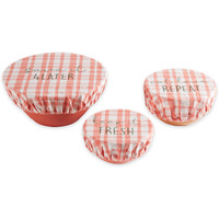 CORAL KEEP IT FRESH REUSABLE DISH COVER SET/3