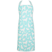 AQUA DOG PRINT CHEF APRON