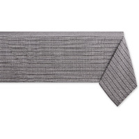 BLACK FARMHOUSE GINGHAM TABLECOTH 52x52
