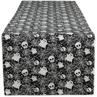 HAUNTED OBJECTS PRINTED TABLE RUNNER 14x72