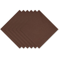 BARK BROWN NAPKIN SET/6