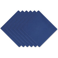 NAVY SOLID NAPKIN SET/6