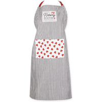 KISSING BOOTH EMBELLISHED CHEF APRON