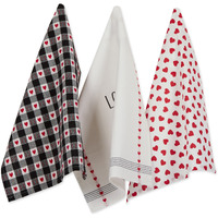 ASST DOG LOVE DISHTOWEL SET/3