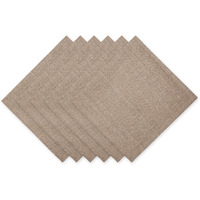 MUSHROOM VARIEGATED NAPKIN SET/6