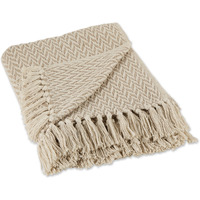 STONE ZIG-ZAG THROW