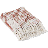 CINNAMON ZIG-ZAG THROW