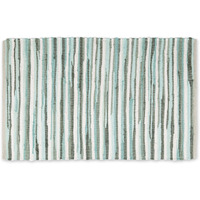 AQUA SLIM STRIPE COTTON CHINDI RUG 2x3FT