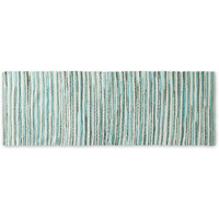 AQUA SLIM STRIPE COTTON CHINDI RUG 2FT 3INx6FT