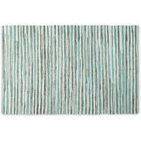 AQUA SLIM STRIPE COTTON CHINDI RUG 4x6FT