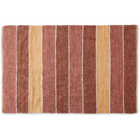 SPICE COLOR BLOCK COTTON CHINDI RUG 4x6FT