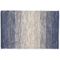 KRISTIN OMBRE STRIPE RUG - FRENCH BLUE - 2 X 3 FT