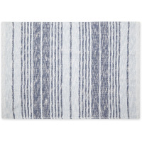 RUSTIC STRIPE - STONEWASH BLUE - 2 X 3 FT