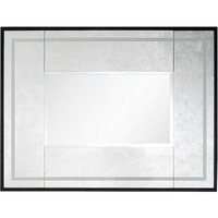 47" Silver Accent Wood Mirror