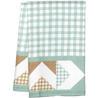 Monroe Block Check Bath Collection - Set of 2 Hand Towels