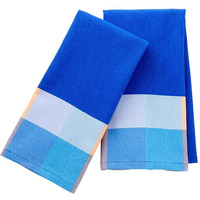 Summer Buffalo Plaid Bath Collection - Set of 2 Hand Towels