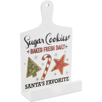 Santa's Favorite Cook Book Holder 13.5"H