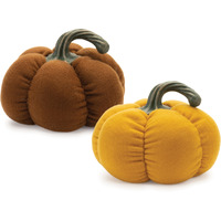 Plush Pumpkin Decor (Set of 2)