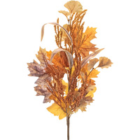 Mixed Harvest Maple Leaf Spray (Set of 6)