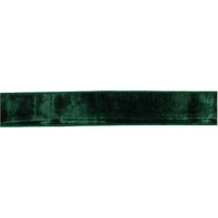 Deep Green Viscose Wired Ribbon (Set of 2)