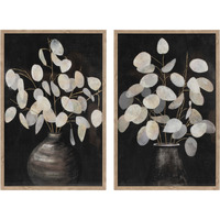 Beige Eucalyptus Print (Set of 2)