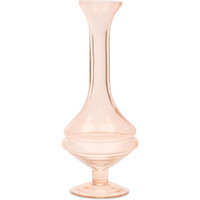 Pink Glass Stem Vase (Set of 2)