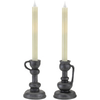 Antique Style Taper Candle Holder (Set of 2)