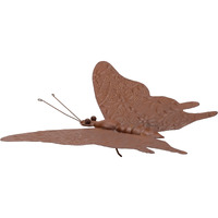 Bronze Metal Butterfly Garden Accent 12.5"L