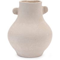 Recycled Paper Chalk Vase 9.75"H