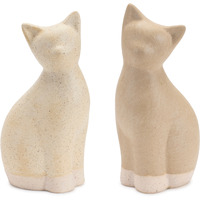 Ceramic Cat Dcor (Set of 2)