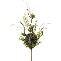 Bird Nest Twig Spray (Set of 2)
