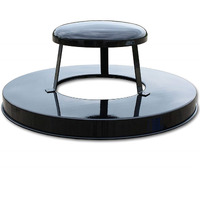 Raincap lid only Black "Set of 1