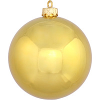 Vickerman 15.75" Gold Shiny Ball UV Drilled - N594008DSV