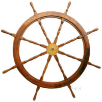 Rosewood Ship Wheel-24 inches