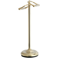 Kingston Brass CC2202 Vintage Freestanding Double Roll Toilet Paper Holder, Polished Brass