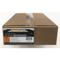 SP BLK MT/MNT/PR BD 40PK 9X12
