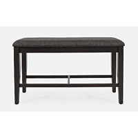 American Rustics Upholstered 42" Counter Bench