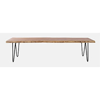Nature's Edge 70" Solid Acacia Bench