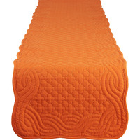 DII Pumpkin Spice Quilted Farmhouse Table Runner
