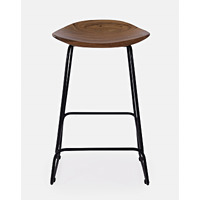 Nature's Edge Solid Acacia Counter Height Backless Stool (Set of 3)
