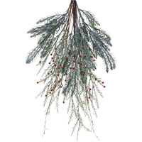 Mixed Pine Berry Swag 23.25"H