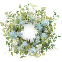 Mini Blossom Floral Wreath 23"D