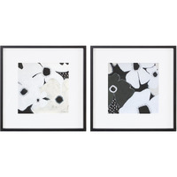 Framed Anemone Floral Print (Set of 2)