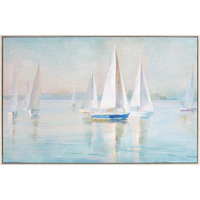 Framed Sailboat Print 23.5"L