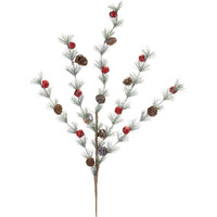 Pine/Bell/Cone Spray (Set of 6)
