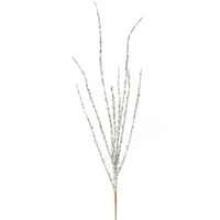 Silver Tinsel Branch (Set of 12)